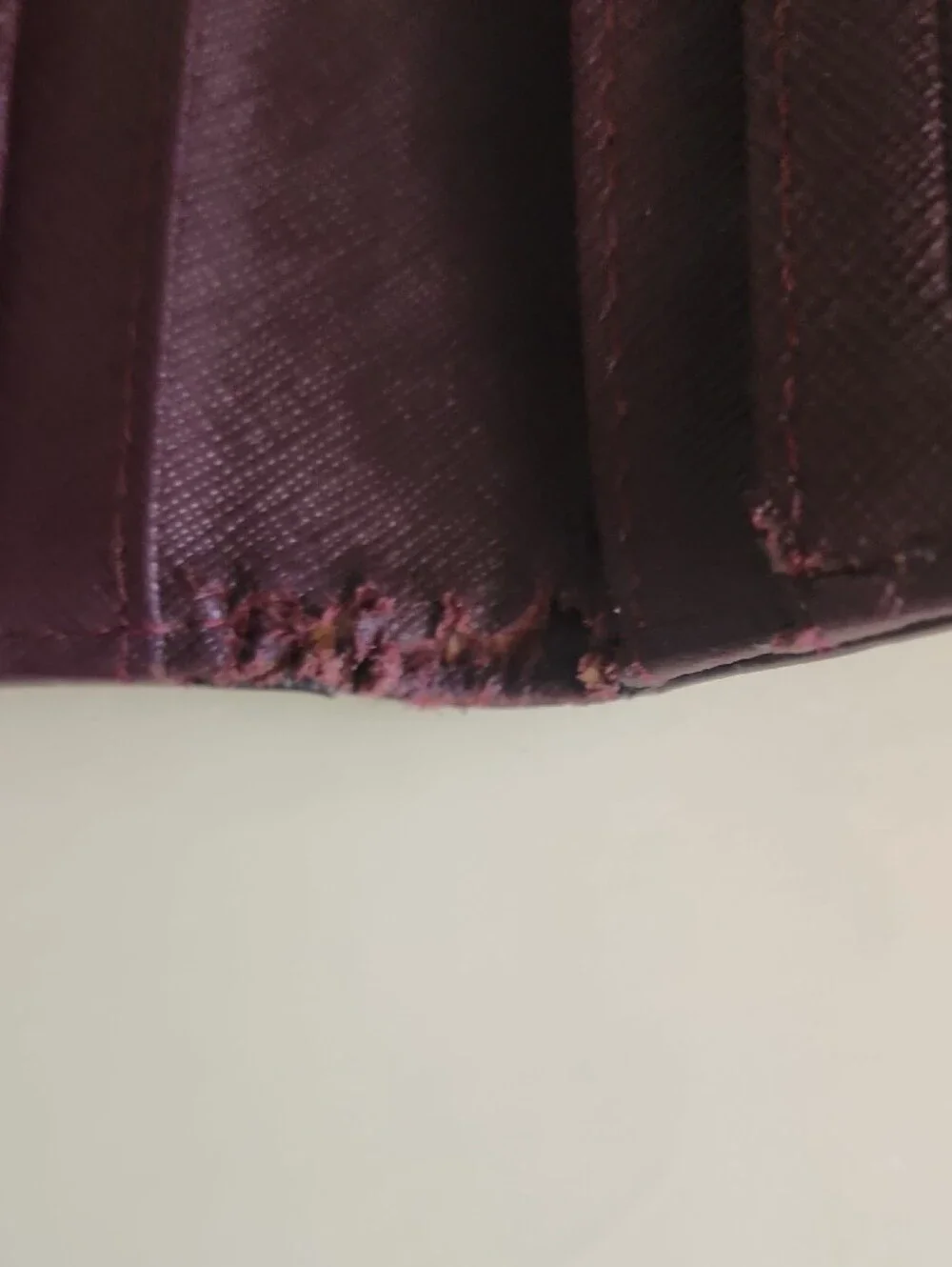 kate spade Plum Textured Saffiano Continental Wallet with Gold Logo